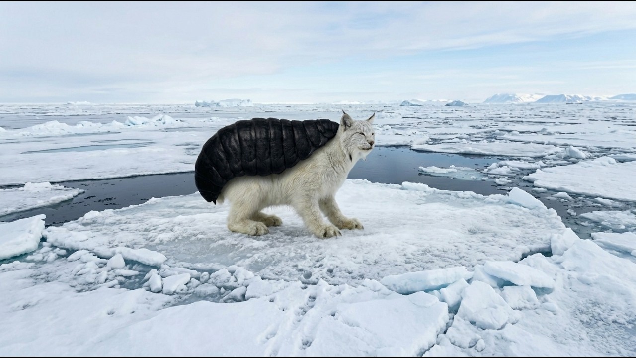 Polar Lynx Rescue Operation Parasite Attack Wildlife Emergency