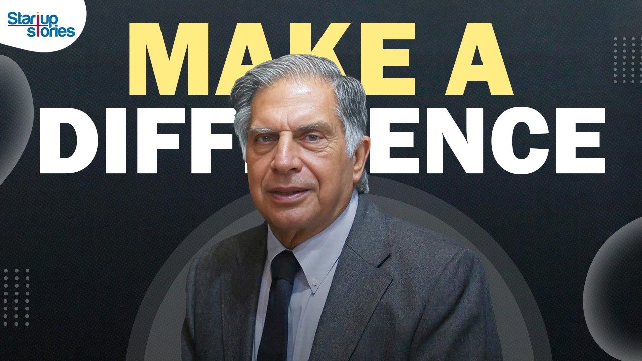 Ratan Tata Inspirational Video | Best Motivational Speech | Rules of Success | Startup Stories
