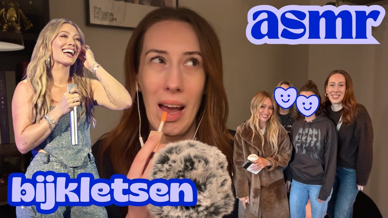 ASMR - Bijkletsen en Hilary Duff ontmoet 🪩🍒 - Nederlandse ASMR