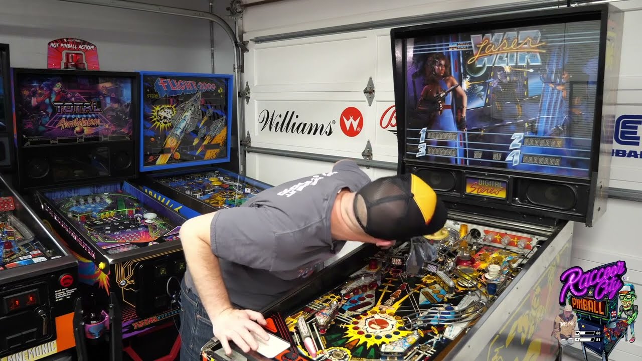 Data East Laser War: Inspection. Streamed from Raccoon City Pinball.