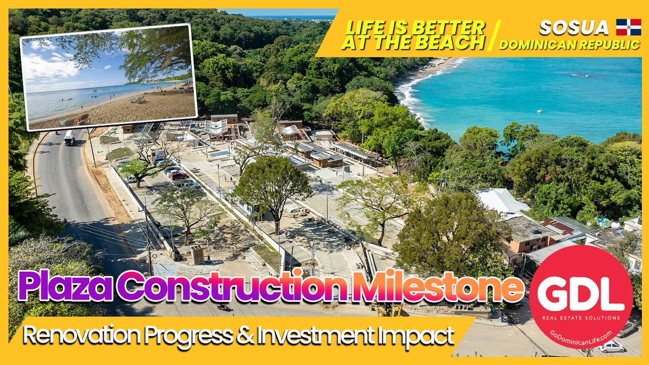 SOSUA BEACH REVITALIZATION &ndash; Construction Progress 2026 | Real Estate Solutions