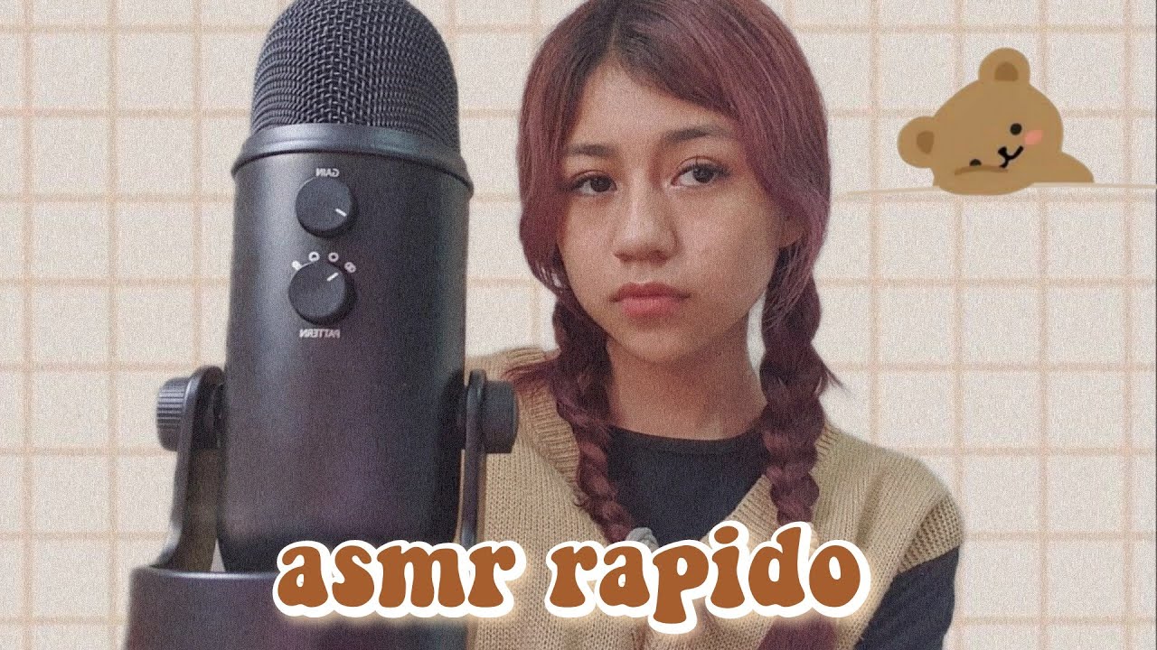 ASMR RAPIDO :D