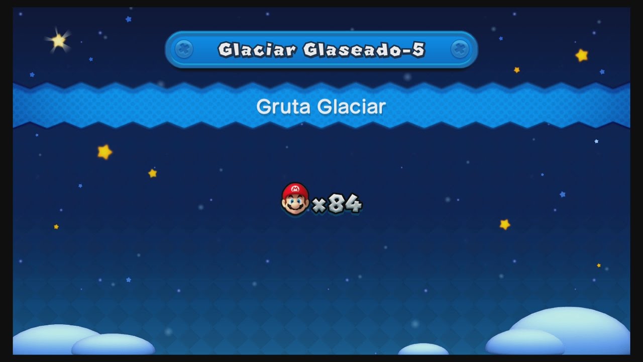 New Super Mario Bros. U: Glaciar Glaseado - 5. Gruta Glaciar