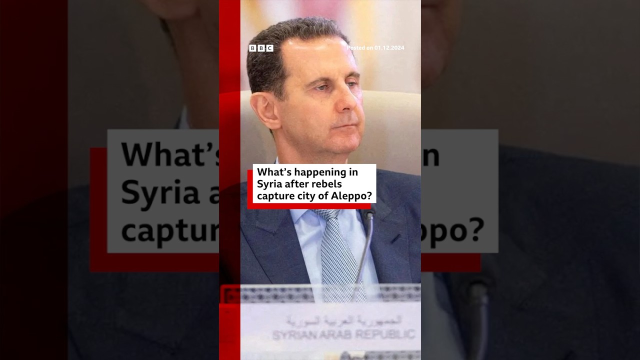 What&rsquo;s happening in Syria after rebels capture city of Aleppo? #Syria #BBCNews