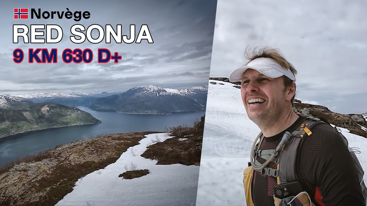 Trail Norvège : etape 3 Red Sonja ( Dronningstien ) - 9 Km 630 D+