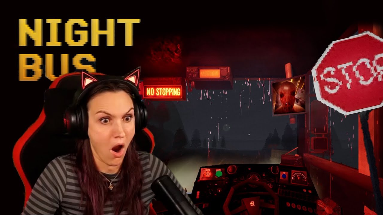 Bus Simulator, aber Horror Edition | Night Bus (Full Game)