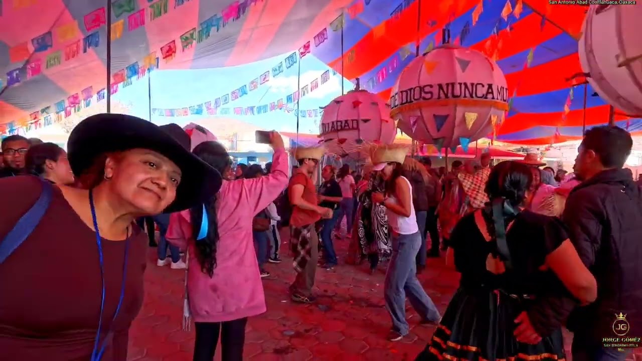 San Antonio Abad Coix.  Oaxaca, Tradicional Marmotas Fiesta Patronal a San Antonio 17 de Enero 2026