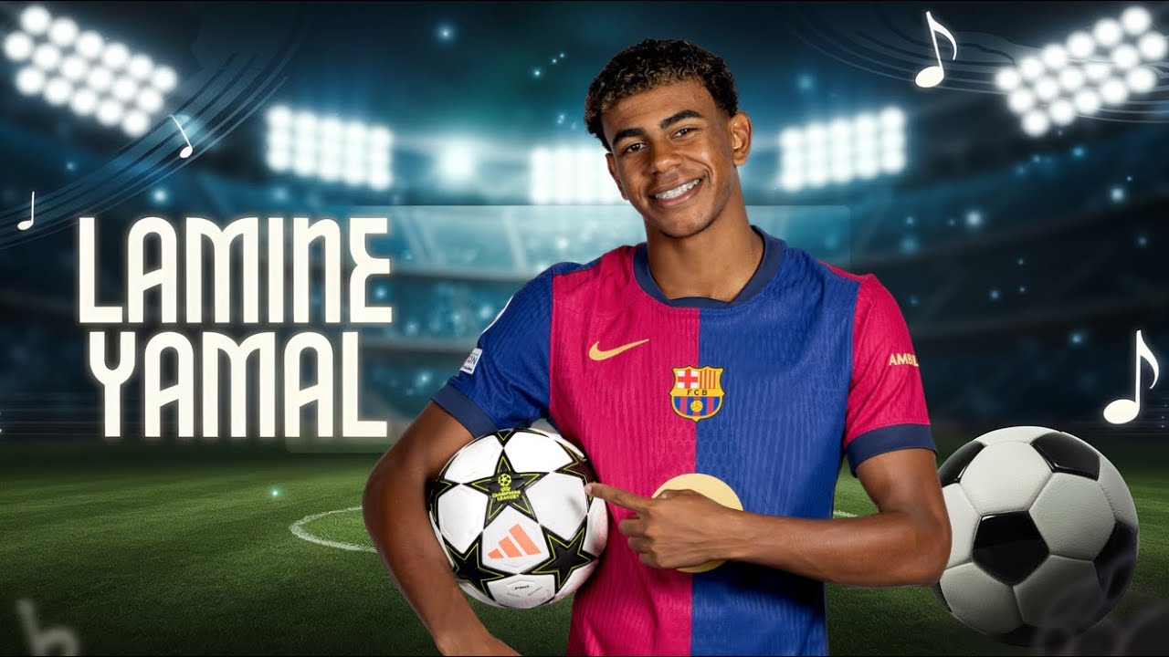 Lamine Yamal Song, Yamal Skills #footballmusic