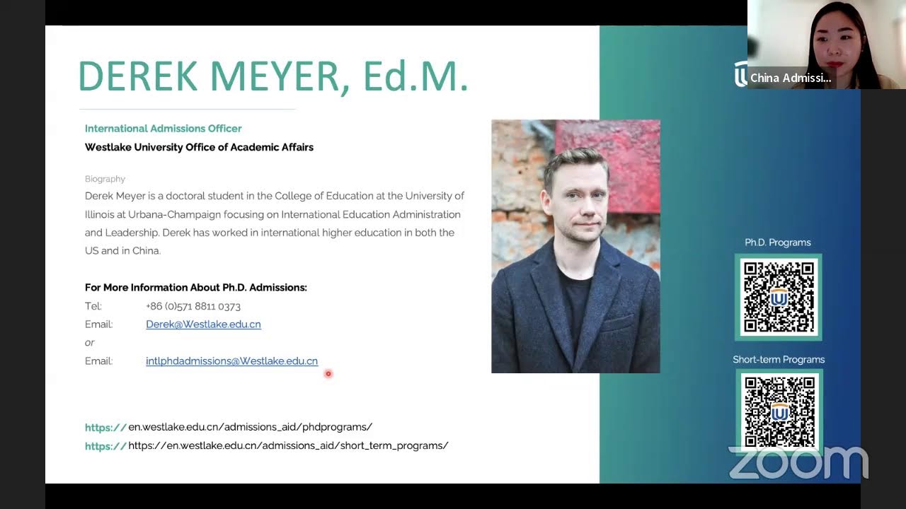 Introduction to Westlake University PhD in Biology Program