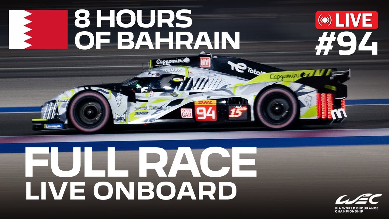 Live Onboard #94 | FULL RACE | 8 HOURS OF BAHRAIN