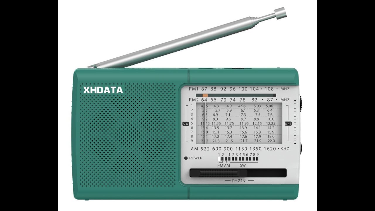 Unboxing Radio Xhdata D-219 