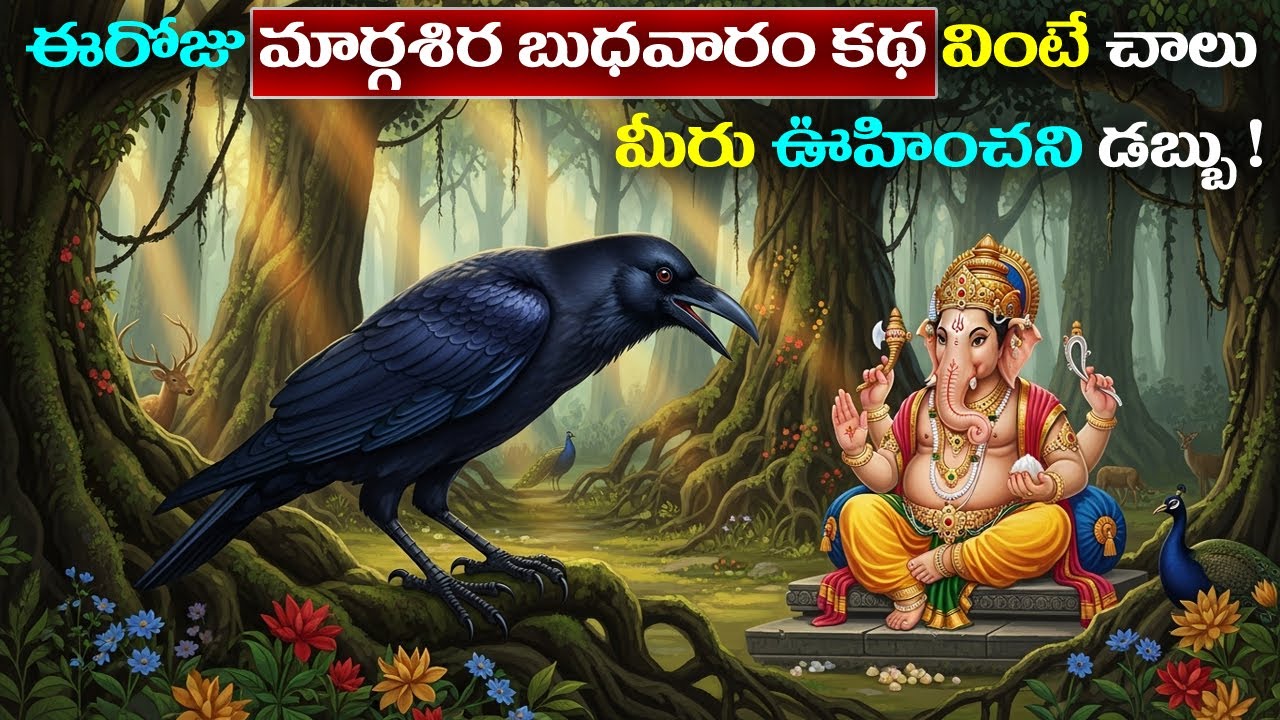 ఈరోజు మార్గశిర బుధవారం కథ వింటే చాలు మీరు ఉహించని డబ్బు || #margasiramasam #katha