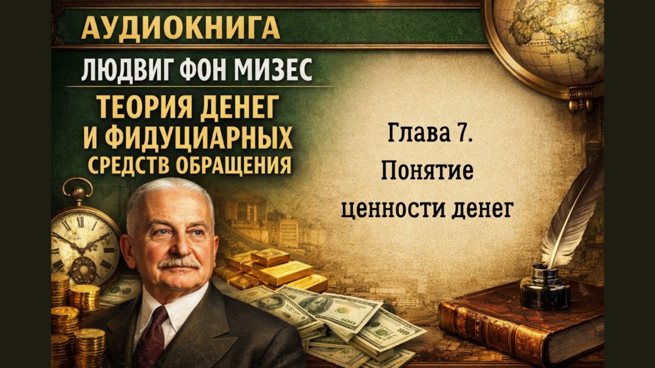 7. Понятие ценности денег. Теория денег и фидуциарных средств обращения. Людвиг фон Мизес.