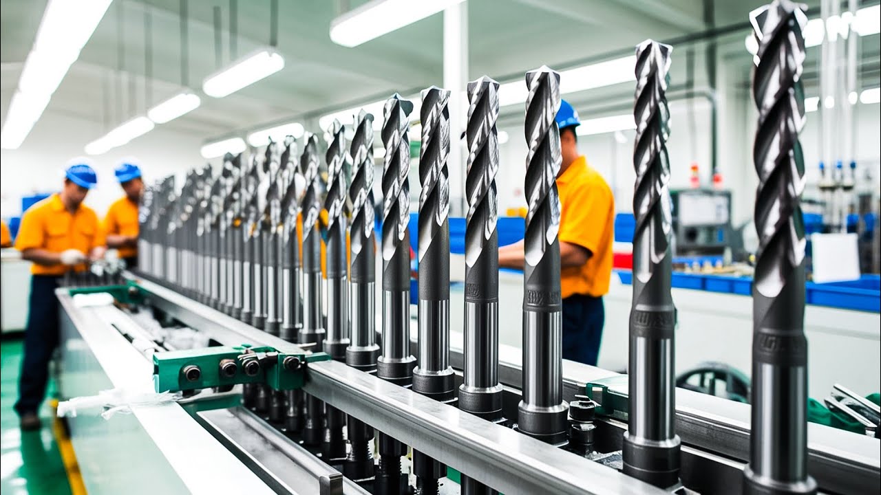 Wie werden METALLBOHRER hergestellt? 🔩 Pr&auml;zision, Hitze und Handwerk vereint