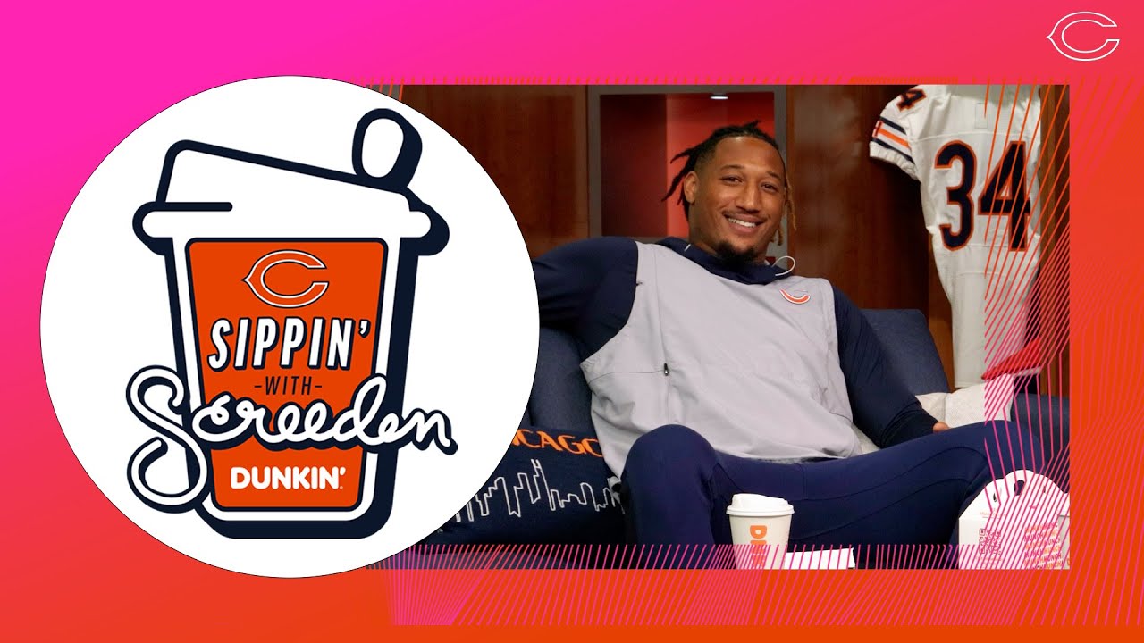 Sippin&rsquo; with Screeden: Trevis Gipson on being a dog dad and 2000s trivia fails | Chicago Bears