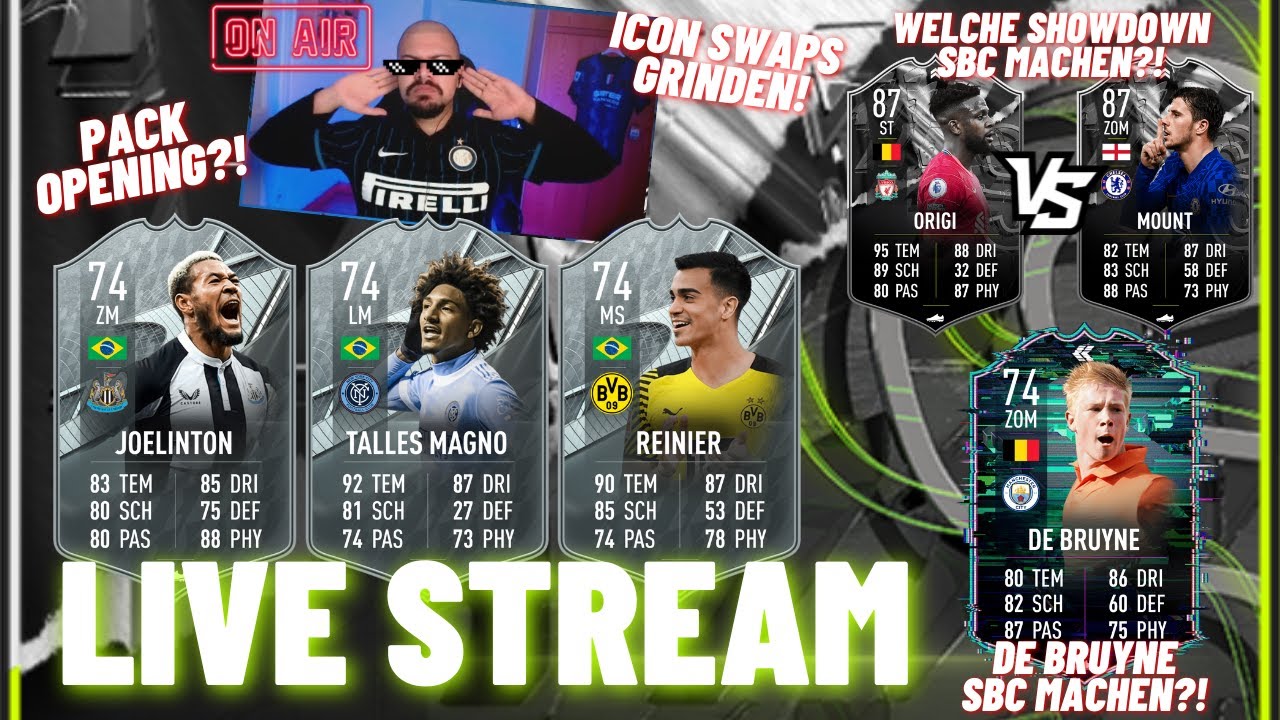 KEVIN DE BRUYNE Flashback SBC?!🤡 ORIGI vs MOUNT ShowDown SBC machen?🤔 FIFA 22 LIVE STREAM Deutsch