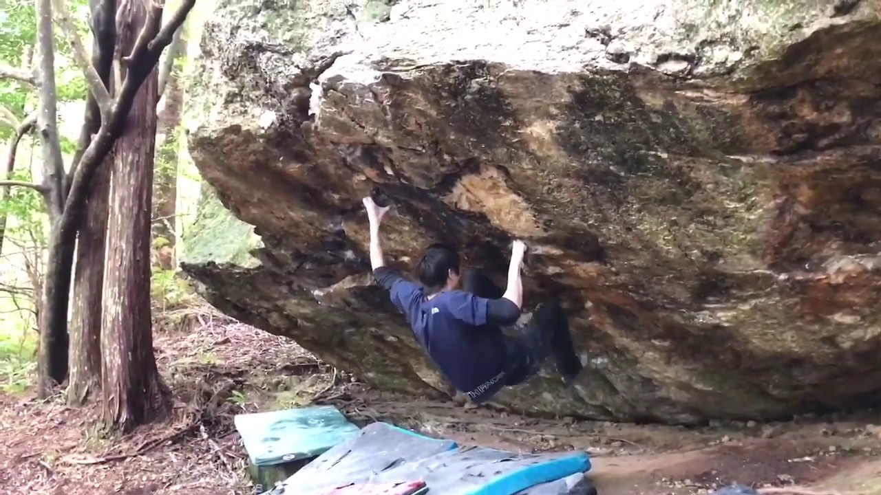 Ryohei Kameyama Kuzan(V15) クザン5段+  Mie Japan【グッぼるツアー】