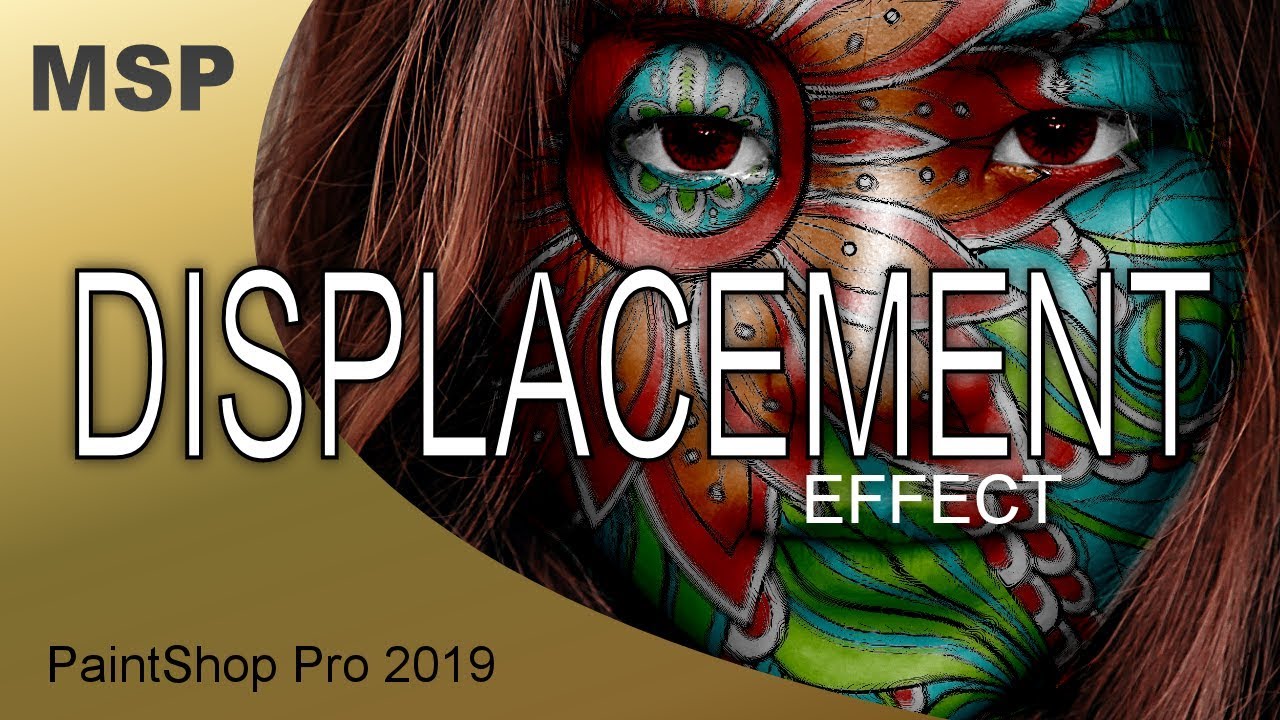 Displacement Effect in PaintShop Pro