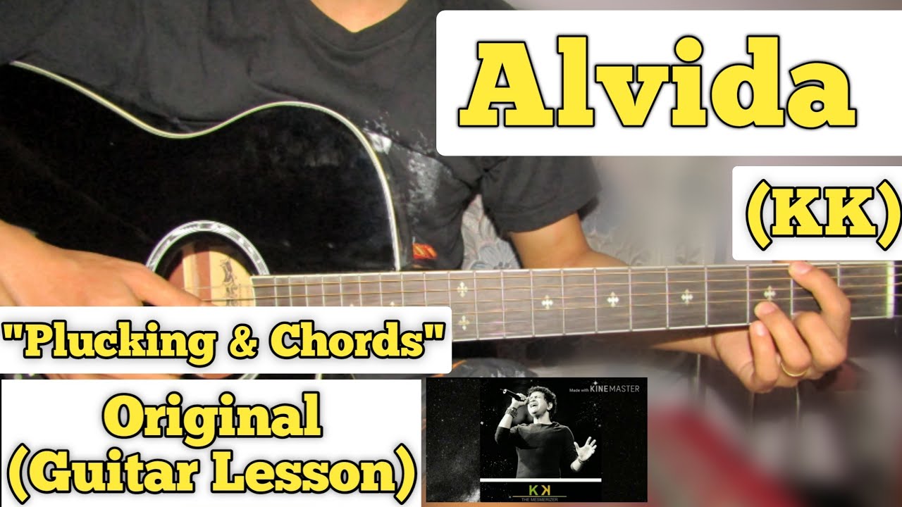Alvida - KK | Guitar Lesson | Plucking & Chords | (Strumming)