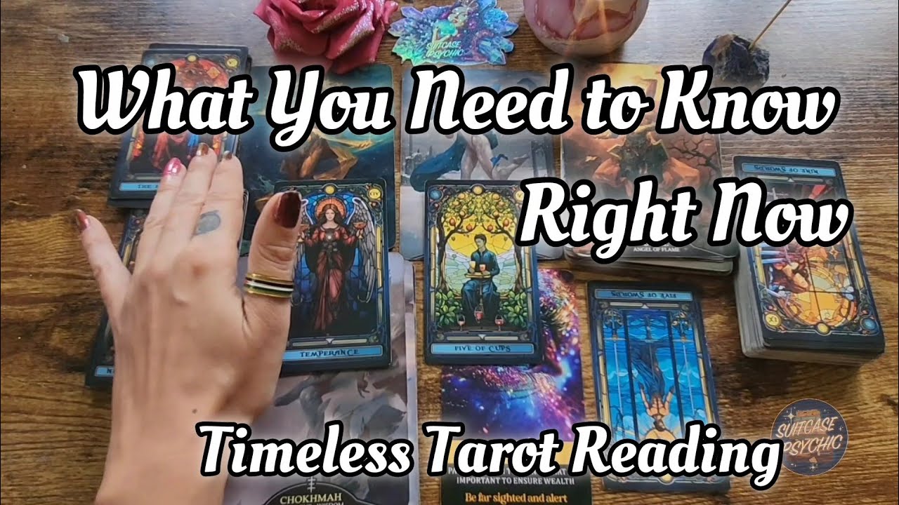 What You Need to Know Right Now ✨️🕰 Timeless Tarot Reading 🌹