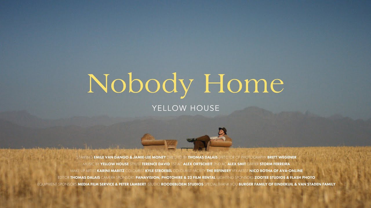 Yellow House - Nobody home (Official Video)