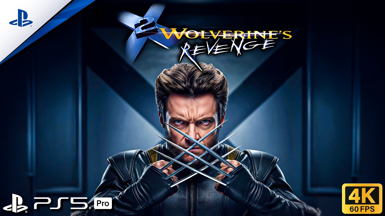 X2: Wolverine's Revenge - PS5™ Gameplay [4K 60FPS]