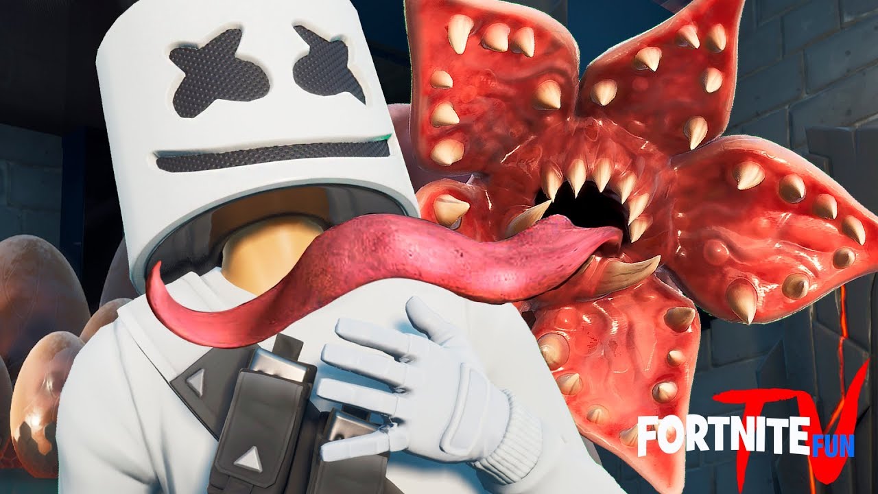 MARSHMELLO JOHN WICK Stranger Things DEMOGORGON Story - Fortnite Short Film