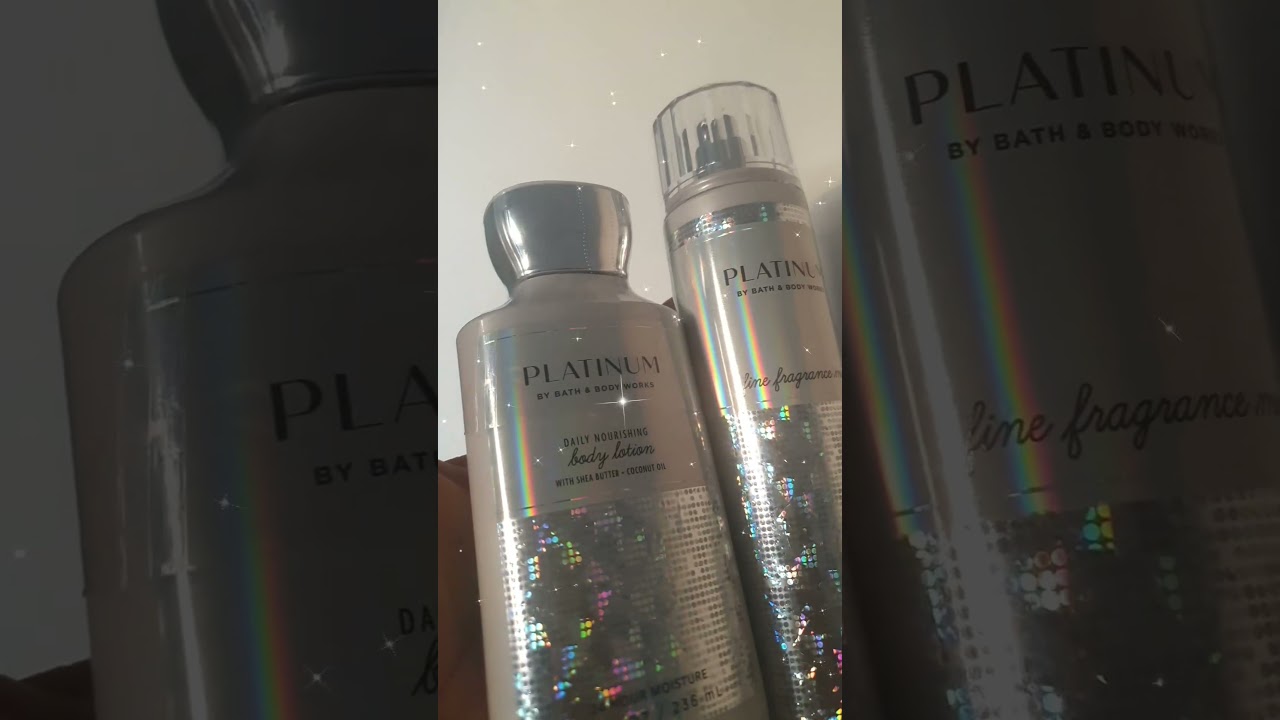 PLATINUM BY BATH & BODY WORKS FINE FRAGRANCE MIST! VISTE LO NUEVO DE! 🤩🥰#perfume #colecciondeperfume