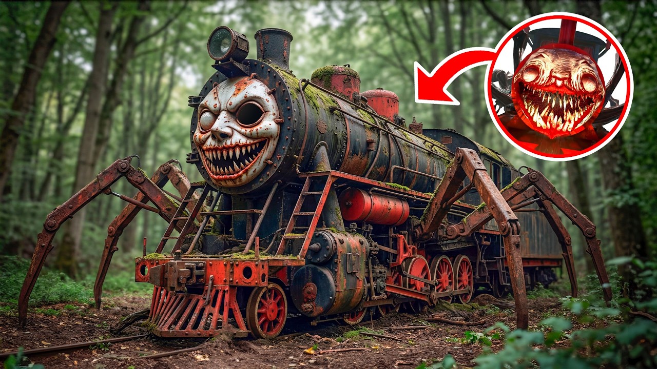 FULLY Restoration of Abandoned Choo-Choo Charles Train | Restoring Cursed Choo-Choo Charles