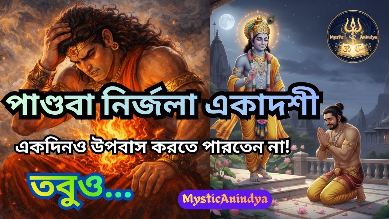 পাণ্ডবা নির্জলা একাদশী | ভীমসেনের অসাধ্য সাধন | ১ ব্রত = ২৪ ফল! |@MysticAnindya