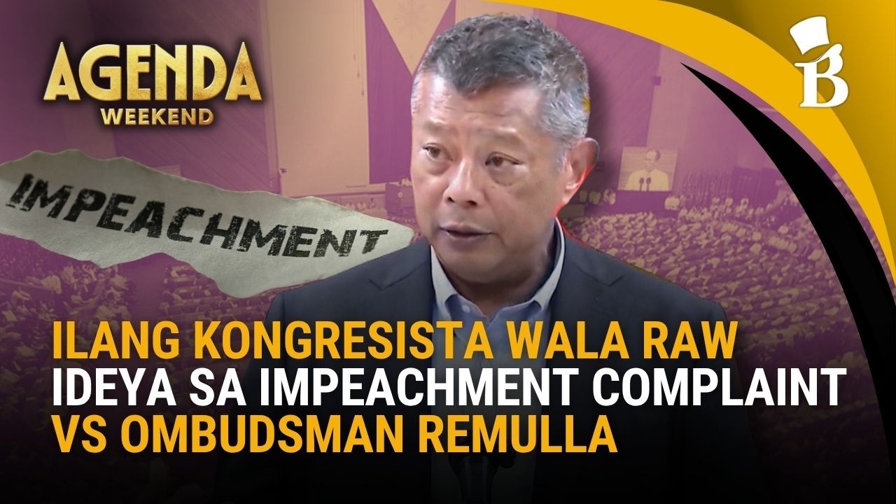Impeachment complaint laban kay Ombudsman Jesus Crispin Remulla, niluluto raw sa Kamara?