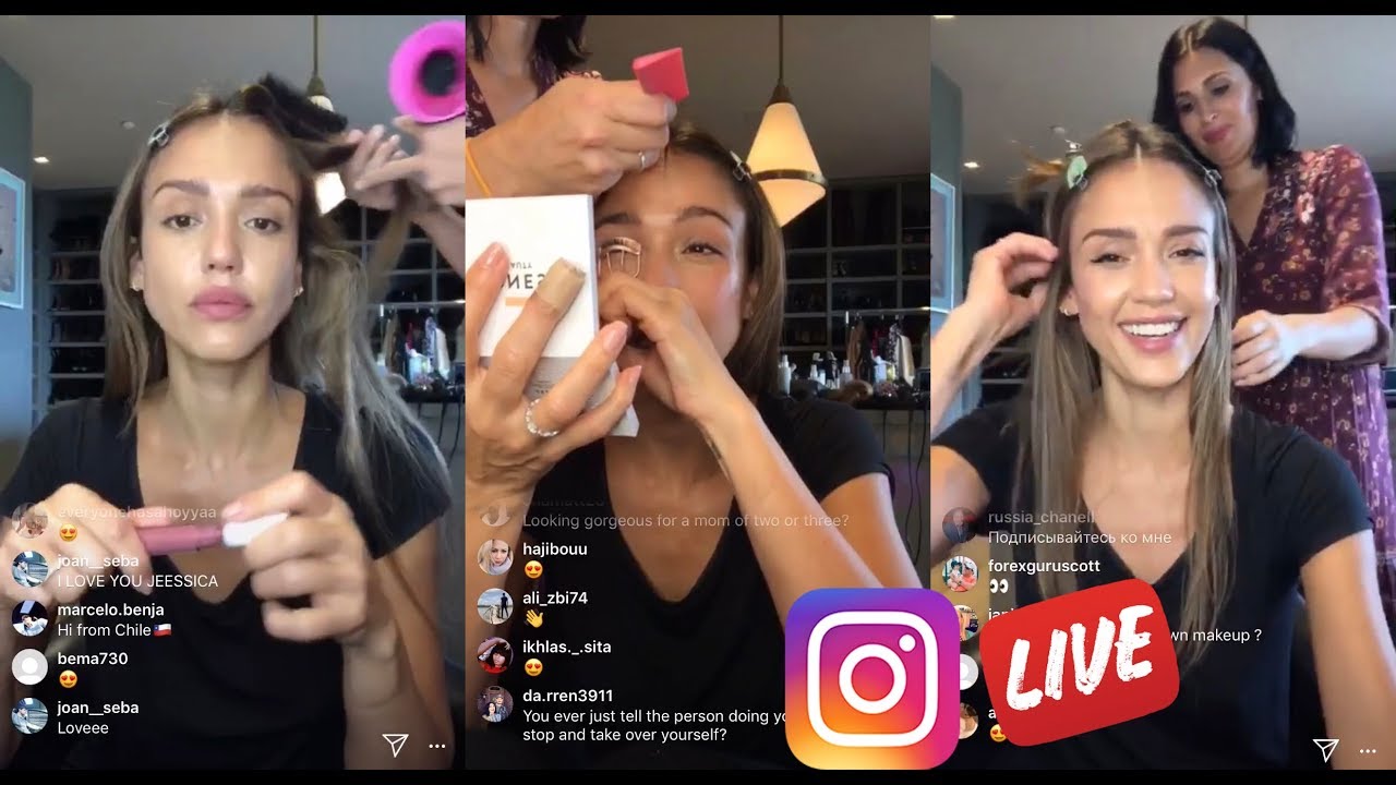 Jessica Alba | Instagram Live Stream | August 28, 2019.