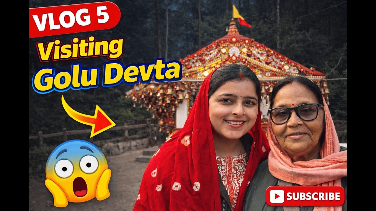 Golu Devta Temple Darshan 🙏 | Vlog 5 | Famous Nyay Devta of Uttarakhand