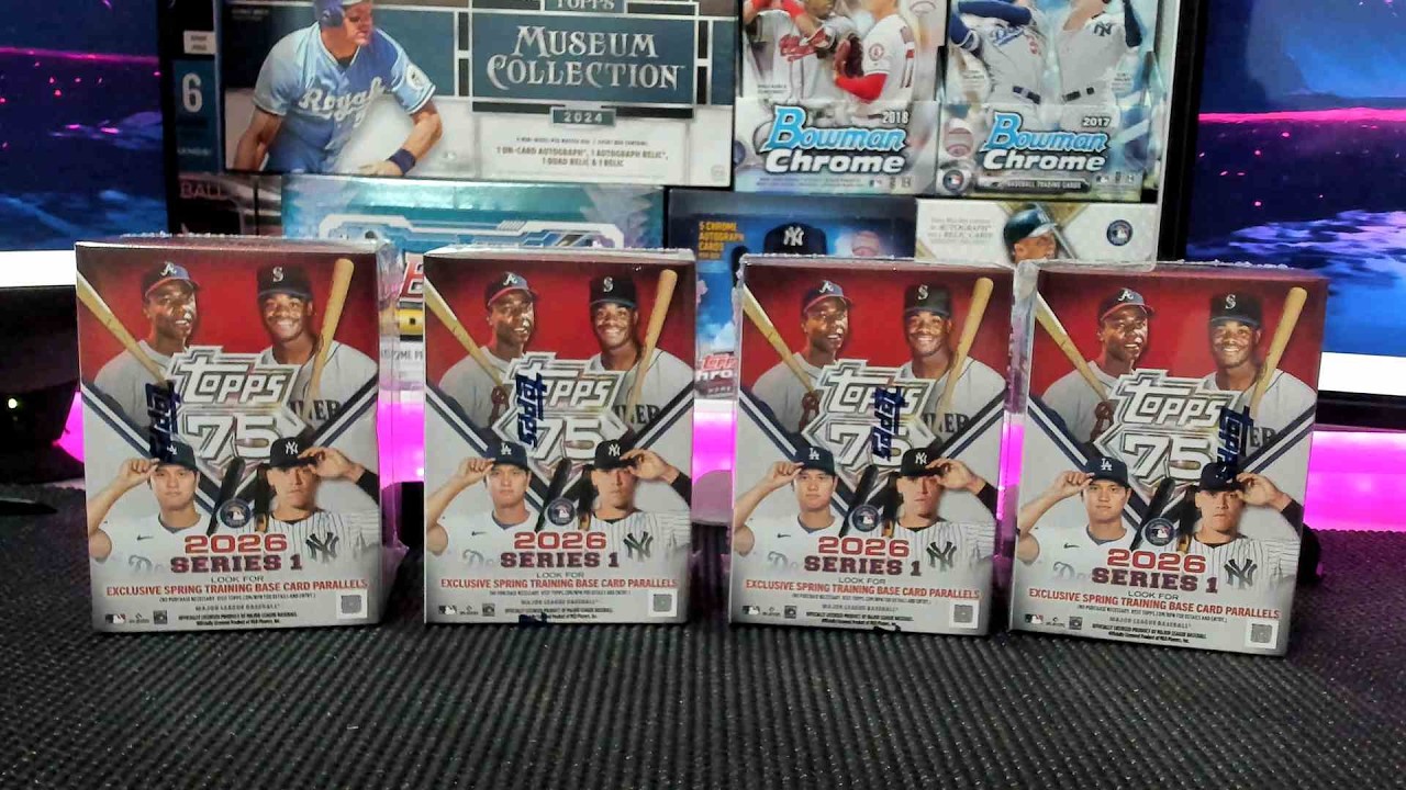 2026 Topps Series 1 Value Boxes #1.  More color than expected!