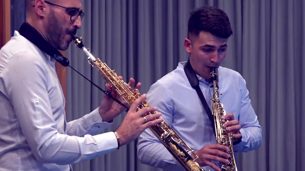 Six Duos - Wilhelm Friedemann Bach. Duet I. David Pons y Juan Carlos Collado. Saxofones