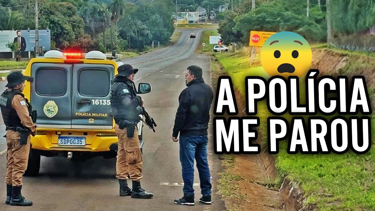SOCORRO 😱 A POLÍCIA ME PAROU NO BRASIL 🇧🇷