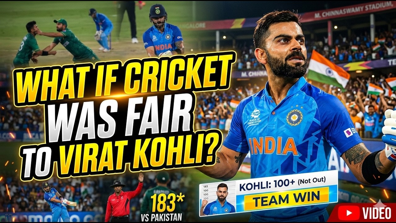 What If Cricket treated Virat Kohli Fairly???? |Part 1|