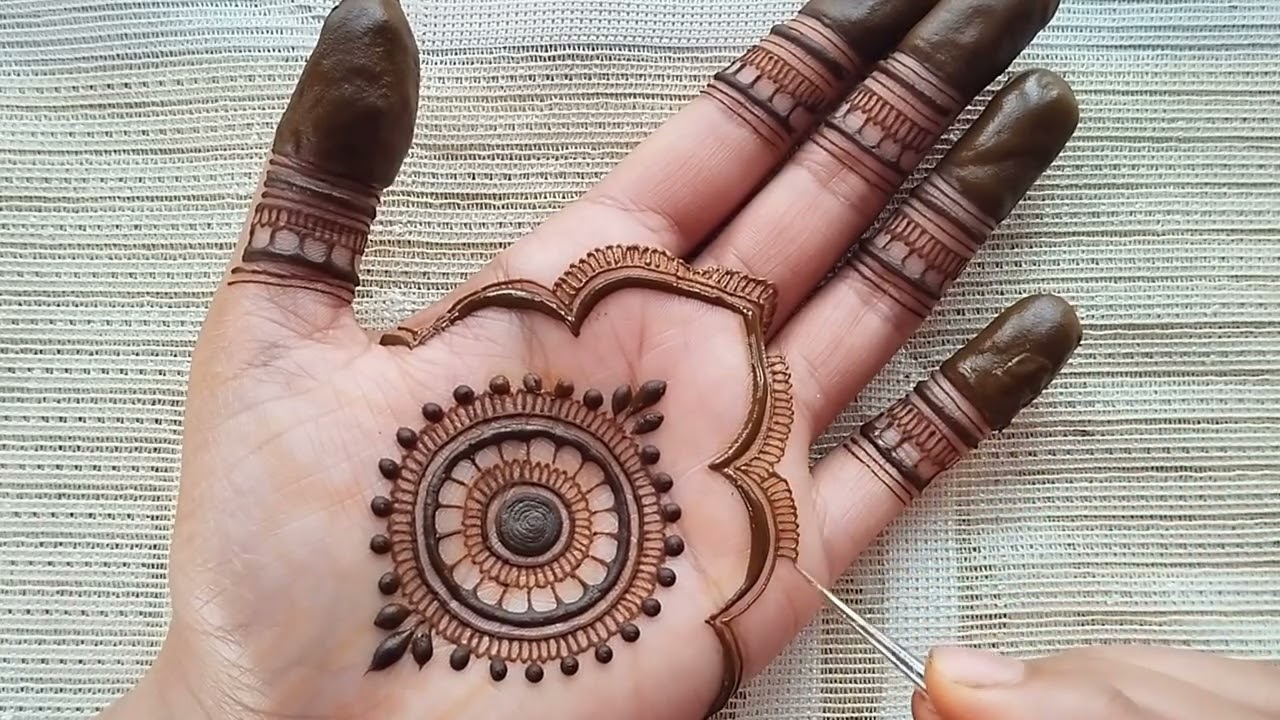 Eid special | Easy mehandi design | Front hand mehndi design | Simple mehndi design | Mehandi design