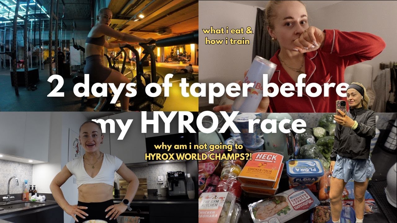 2 дня снижения нагрузки перед Hyrox [что я ем, как тренируюсь, и я НЕ СОБИРАЮСЬ НА ЧЕМПИОНАТ МИРА...