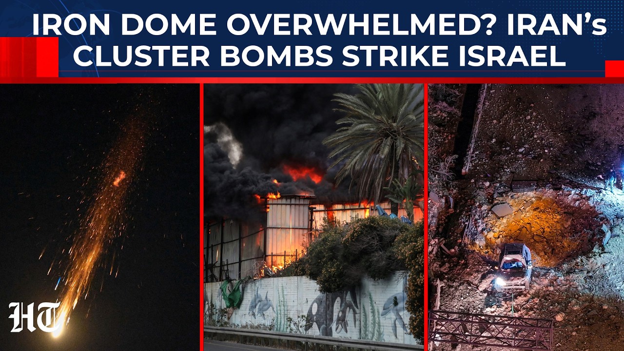 Iran Fires Sixth Missile Salvo Overnight, Chaos Across Israel As Iron Dome Struggles To Keep Up |War