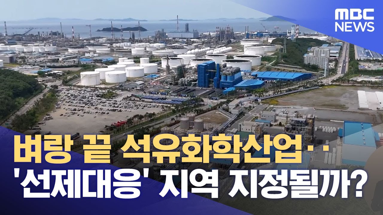 석유화학산업 '초비상'‥ 먹구름 낀 충남 경제 (2025.08.26/뉴스데스크/대전MBC)