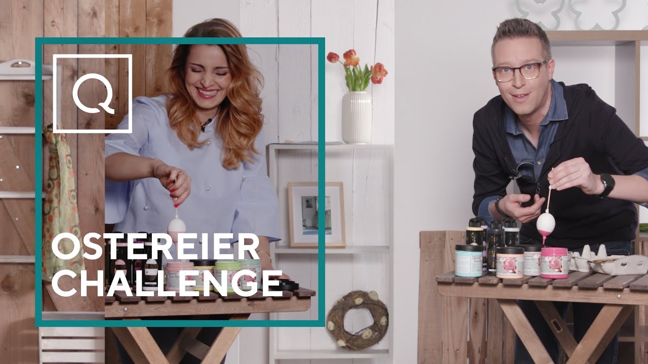 Ostereier bemalen | Deko-Challenge | QVC