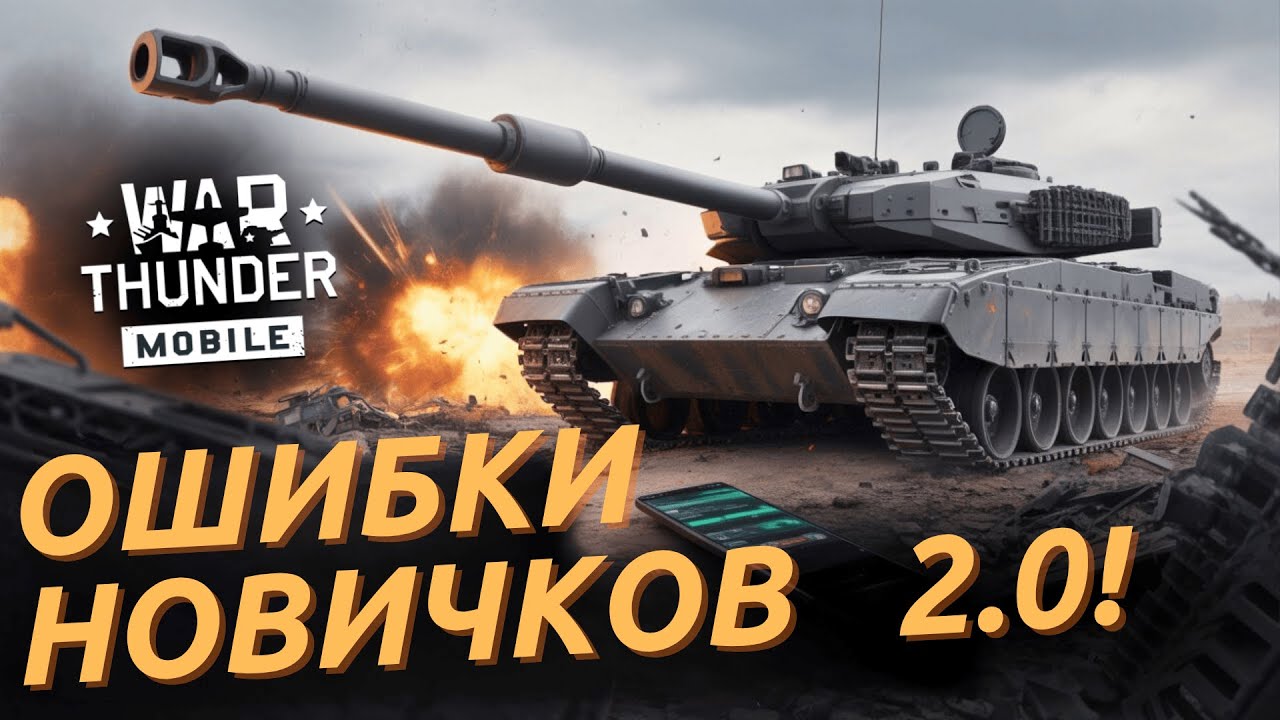 5 главных ошибок после обновления 2.0 в War Thunder Mobile 🚨