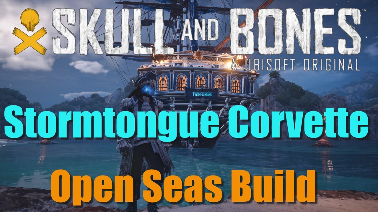 Skull and Bones Corvette Stormtongue Opean Seas Build. #ubisoft #skullandbones #ps5