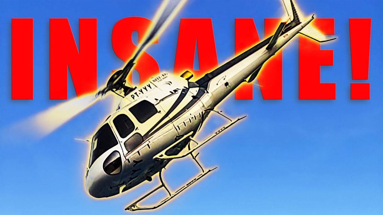 INSANE HELICOPTER TAKEOFF!! BELL 206L & AIRBUS H125