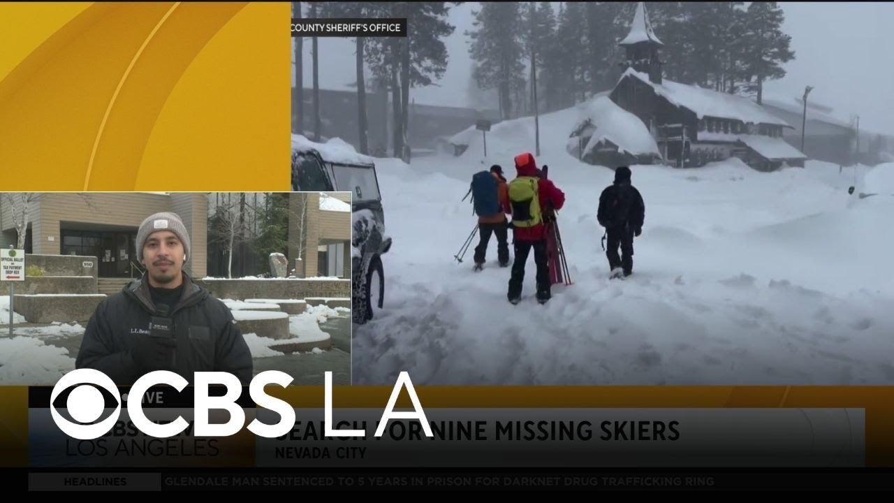 Search for Sierra Nevada missing skiers continues