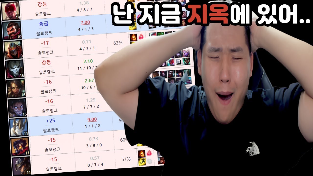 예티구간에서 멘탈터진 쌉이ㅋㅋㅋ 【언랭부터 챌까지 11일차】
