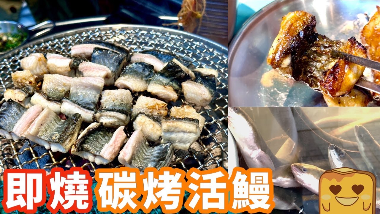 [偽中產遊深圳] 劏完仲識郁！🔥即劏即燒碳燒活鰻魚！🐟｜北村韓食