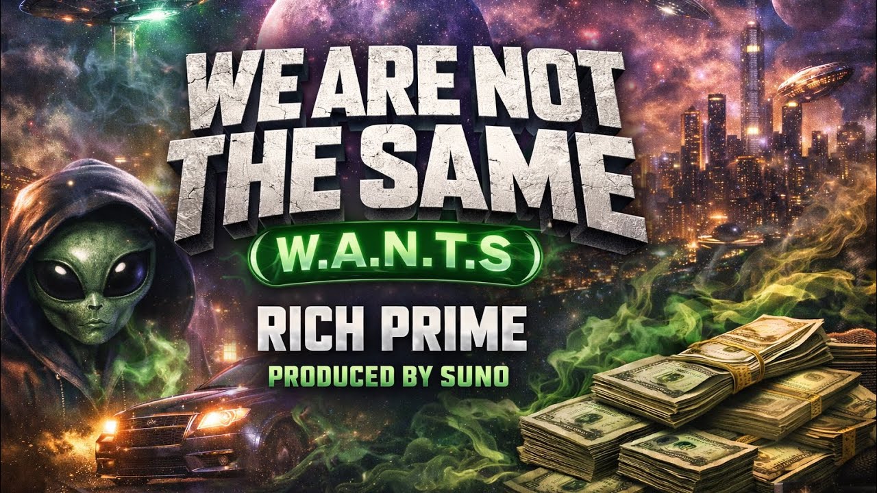 (A.I. Music) We Are Not The Same Written By Rich Prime Produced By Suno #aimusic #music #viral 