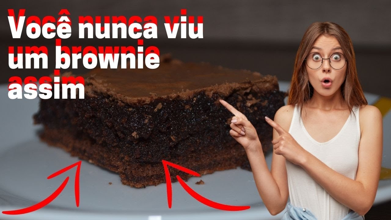 Brownie mais saboroso e barato que existe. Bom para fazer e vender !!!